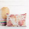 Tissu de décoration Canvas Collage marin – rouge/orange,  thumbnail number 7