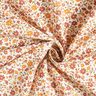 Popeline coton Herbstblumen – blanc/bordeaux,  thumbnail number 3