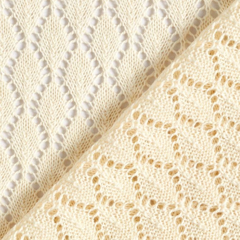 Tissu maille Crochette – écru, image number 5