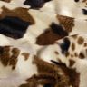Imitation Fourrure d'Animal vache – marron/blanc,  thumbnail number 2