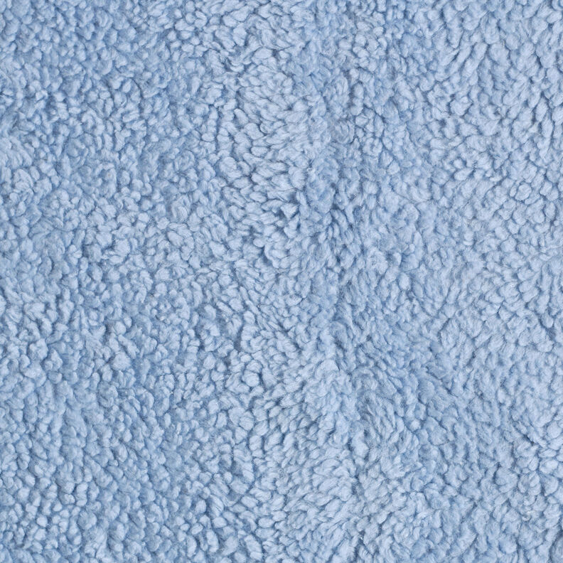 Sherpa Coton mélangé Uni – bleu acier, image number 1