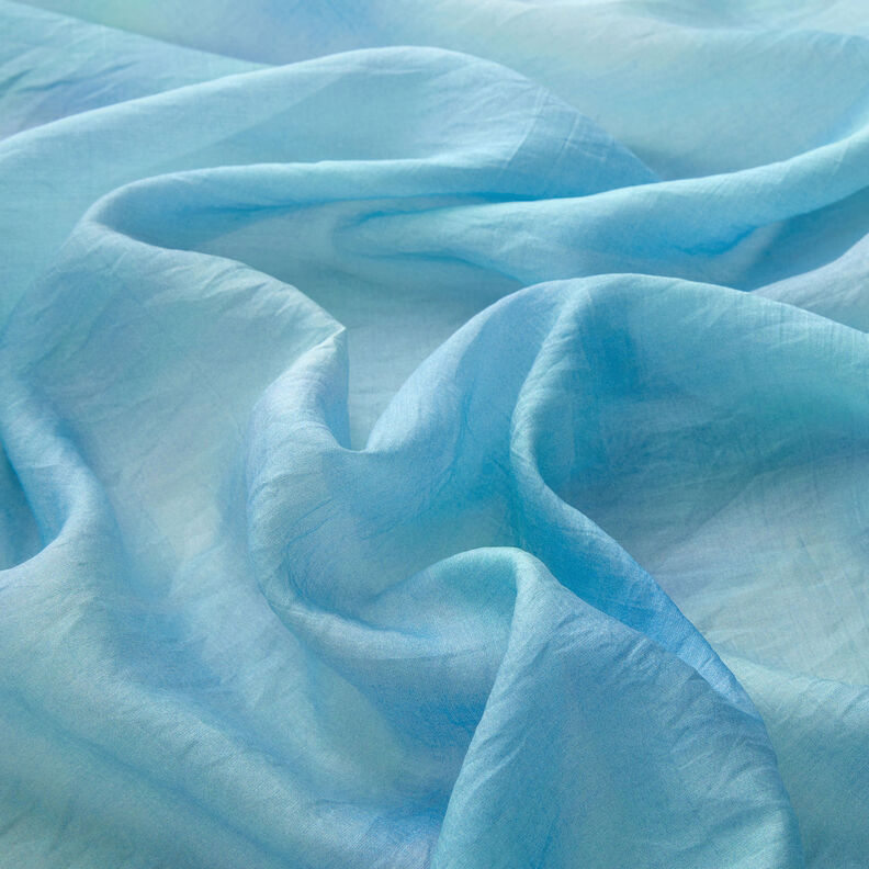 Tencel léger Batik – bleu aqua,  image number 7