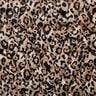 Tissu matelassé Impression numérique léopard – marron clair/noir,  thumbnail number 1