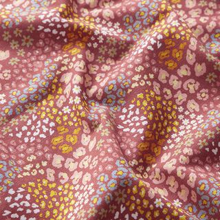 Jersey coton mille-fleurs – carmin, 