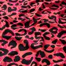 French Terry Sweat d’été Lion et fleurs – rose vif/orange,  thumbnail number 2