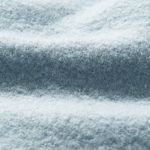 Loden de laine foulé – gris bleu – Échantillon,  image number 2