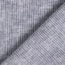 Mélange lin coton rayures étroites – bleu nuit/blanc,  thumbnail number 4