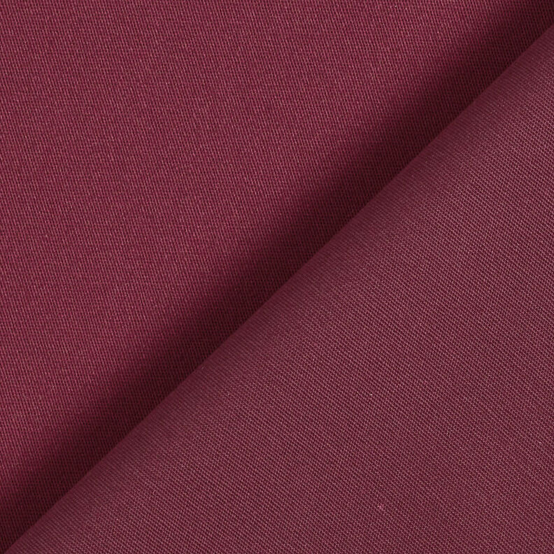 Sergé coton Stretch – merlot, image number 3