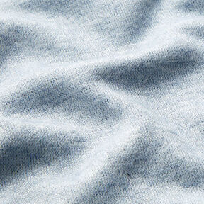 Tissu maille Mélange viscose Chiné – bleu bébé, 