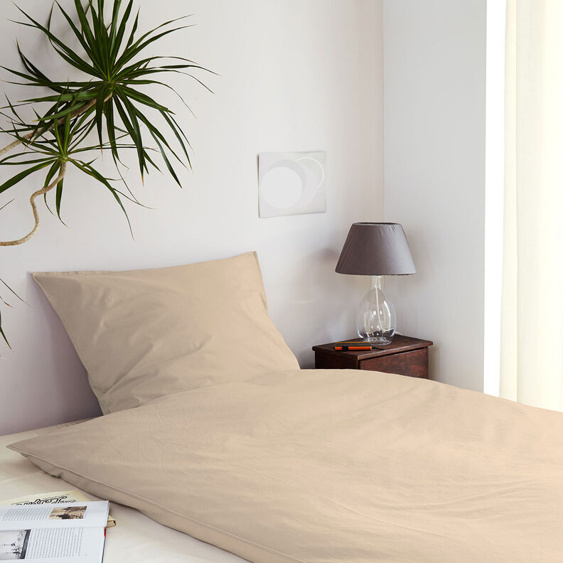 Tissu en coton Cretonne Uni – noix de cajou,  image number 6