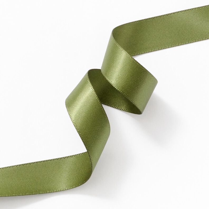 Ruban de satin [15 mm] – olive,  image number 3