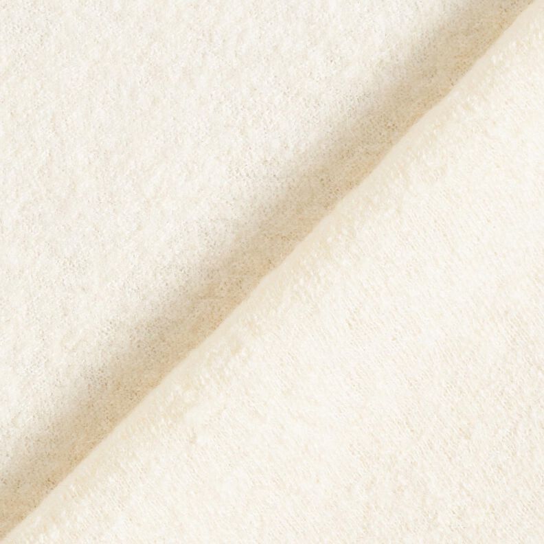 Tissu léger en maille en mélange de viscose et laine – écru,  image number 3
