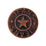 Bouton jeans standard Etoile – cuivre,  thumbnail number 1