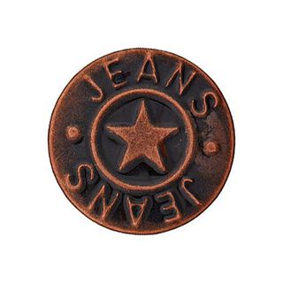 Bouton jeans standard Etoile – cuivre, 