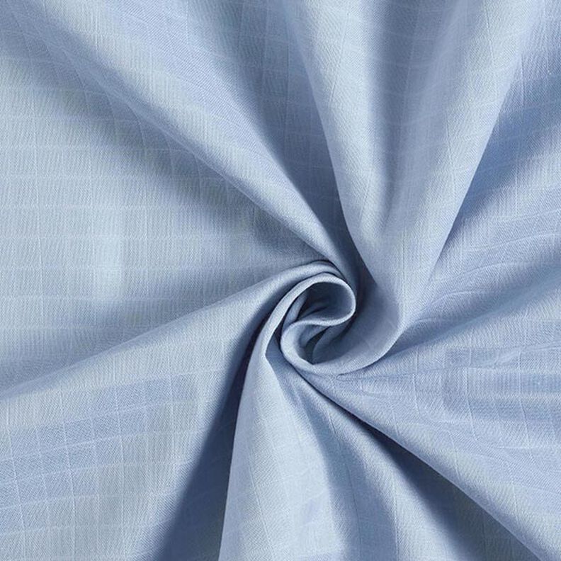 Tissu double gaze de coton Carreaux Double face – bleu clair,  image number 1
