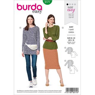 Haut, Burda 6171 | 34-44, 