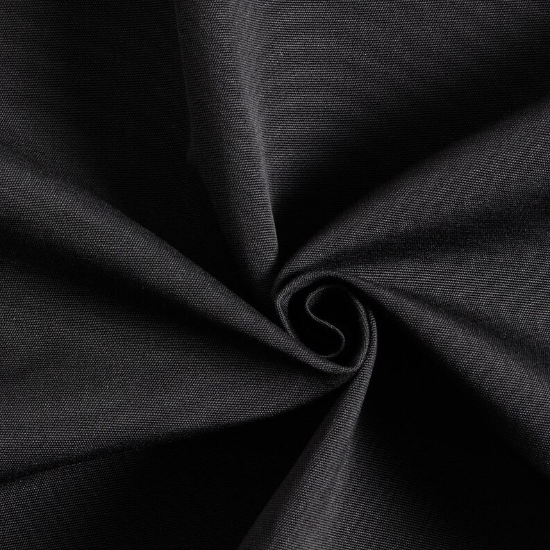 Tissu d’extérieur Canvas Uni – noir, image number 2