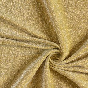 Jersey scintillement Lametta Glamour – moutarde, 