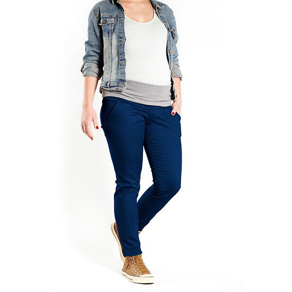 Tissu jeans Rocco – bleu marine,  image number 4