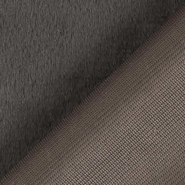 Tissu de revêtement Fourrure synthétique – gris foncé,  image number 5