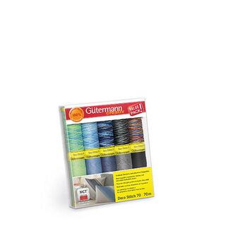 Set de fils à coudre Deco Stitch 70 [10 bobines de 70 m chacune] | Gütermann, 