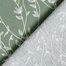 Popeline coton Vrilles de feuilles – roseau,  thumbnail number 4