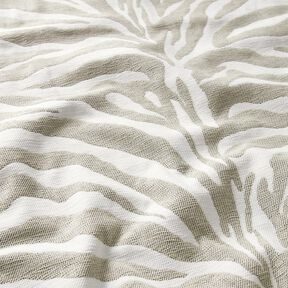 Tissu de revêtement Jacquard Zèbre – anémone/nature, 