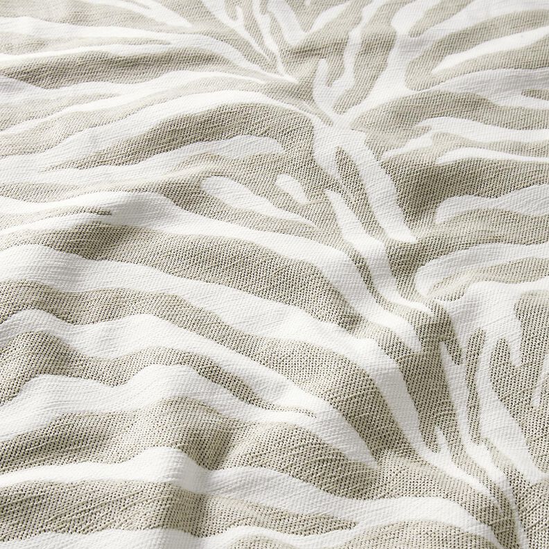 Tissu de revêtement Jacquard Zèbre – anémone/nature, image number 2