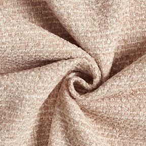 Tissu de revêtement tissu aspect bouclé coloré – anémone/beige clair, 
