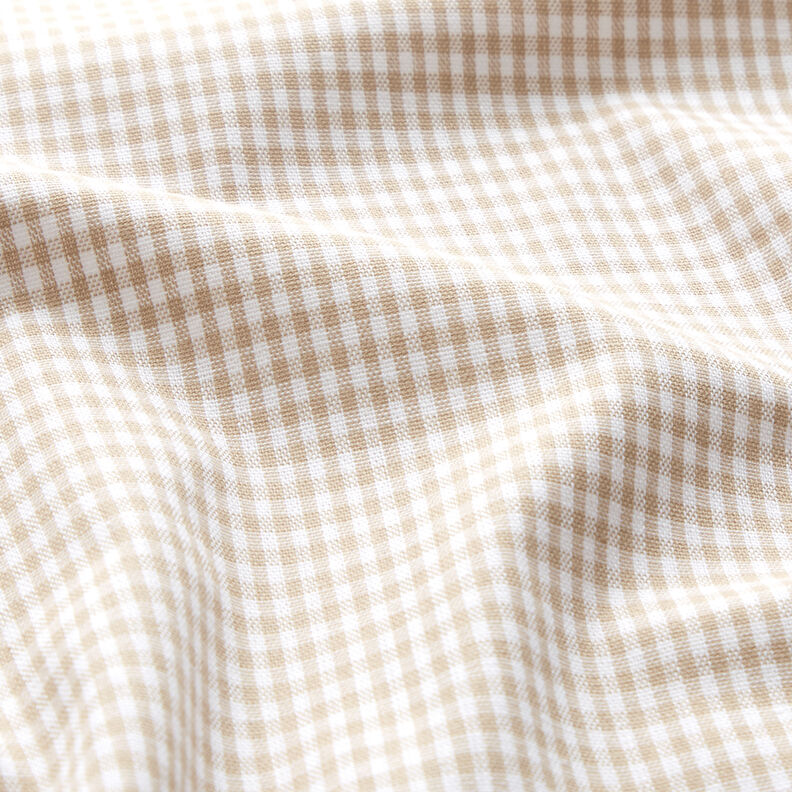 Tissu en coton Vichy à carreaux 0,2 cm – anémone/blanc,  image number 2