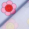 Coton enduit Fleurs joyeuses | Poppy Fabrics – bleu bébé/rose,  thumbnail number 5