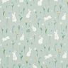 Tissu de décoration Semi-panama Petits lapins – menthe clair,  thumbnail number 1
