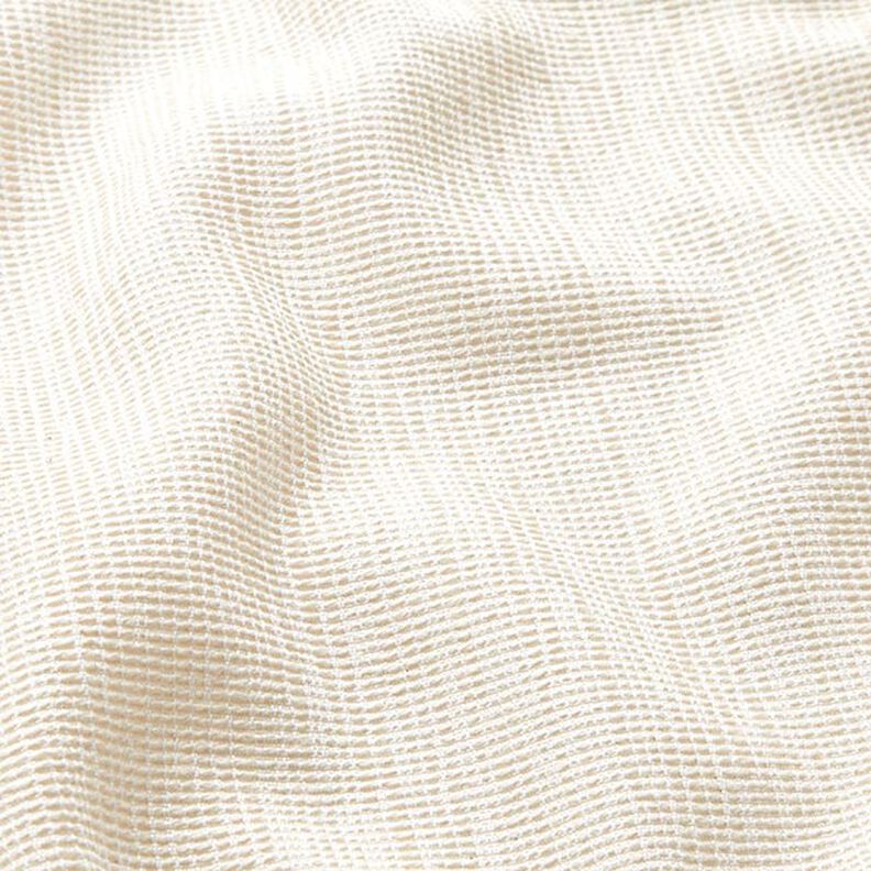 Tissu de décoration Jacquard Côtes discrètes – crème,  image number 2