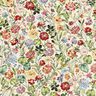 Tissu de décoration Gobelin Jardin fleuri joyeux – beige clair/vert,  thumbnail number 1