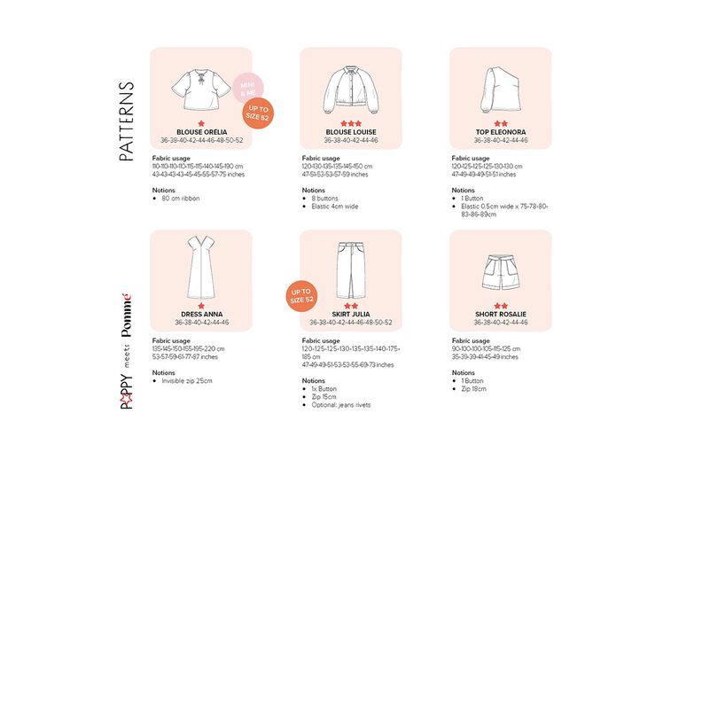 Poppy Magazine 26 | Poppy Fabrics &ndash; cr&egrave;me,  image number 4