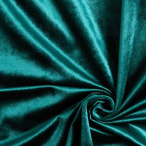 Tissu de décoration Velours – pétrole, 