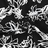 Mélange viscose lin Tournesols abstraits – noir/blanc,  thumbnail number 3