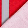 French Terry Sweat d’été Tissu bordure Médecin urgentiste d’un jour – rouge/argent,  thumbnail number 4