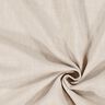 Tissu de Ramie–Mix stonewashed, qualité lourde – beige clair,  thumbnail number 1