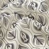 Chiffon motif art déco – noir/blanc,  thumbnail number 2