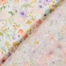 Tissu viscose Dobby Mer de fleurs aquarelle impression numérique – ivoire/lavande,  thumbnail number 4