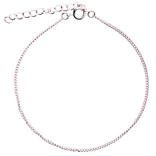 Bracelet [ 17 cm] | Rico Design – argent métallique, 