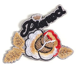 XXL Applikation Gold Flower – or, 