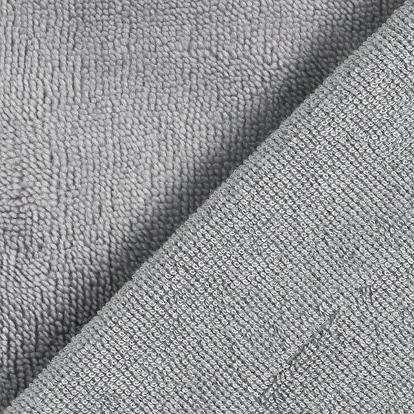 Tissu éponge douillet Bambou Uni – gris,  image number 3