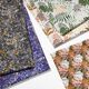Tissu en coton Cretonne plantes de la jungle abstraites – terre cuite/abricot,  thumbnail number 5