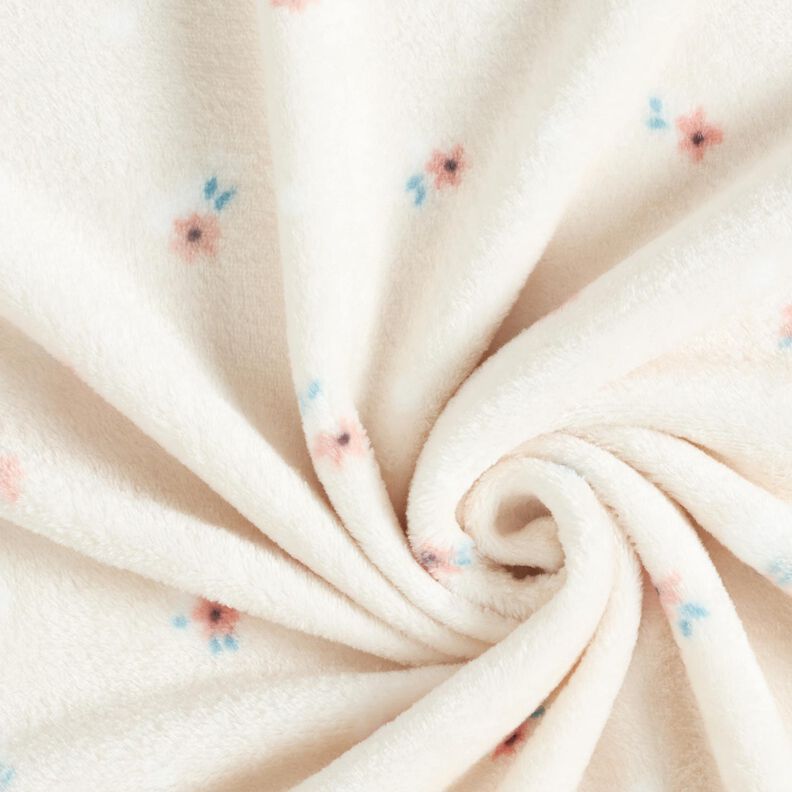 Polaire douillet Petites fleurs – beige clair/saumon,  image number 3