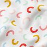 Sweatshirt gratté Arcs colorés – blanc,  thumbnail number 2