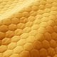 Tissu de revêtement velours matelassé nid d'abeille – moutarde,  thumbnail number 2