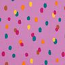 French Terry Sweat d’été Taches colorées – violet pastel/orange,  thumbnail number 1