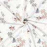 Jersey coton Plage tropicale – ivoire/caramel,  thumbnail number 3